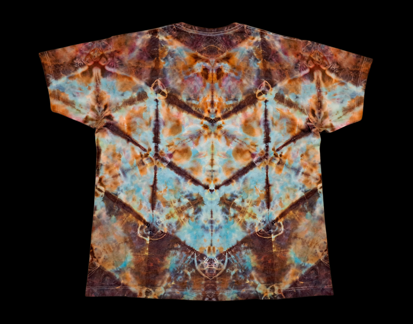 1673 X-Large Soft Cotton Tie Dye T Shirt