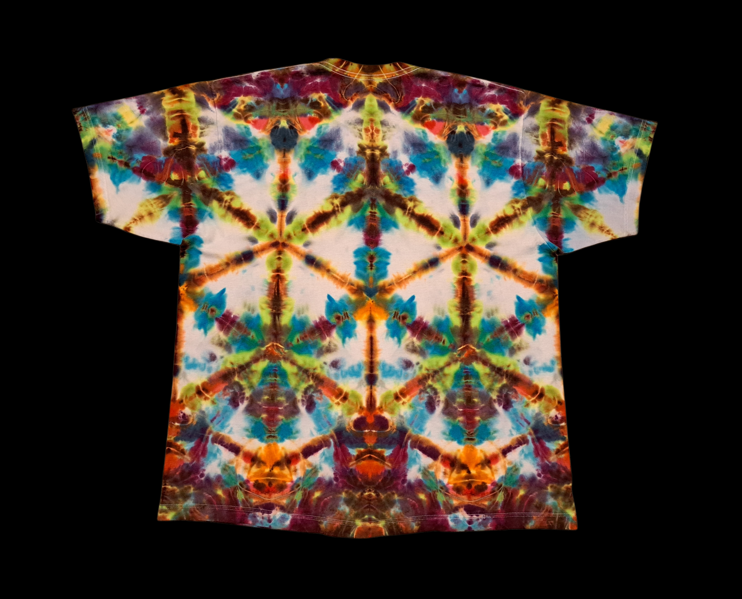 1689 X-Large Soft Cotton Tie Dye T Shirt