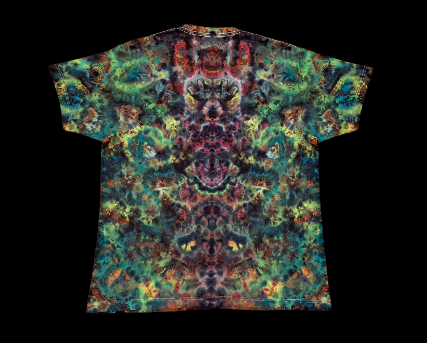 1665 Large Soft Cotton Tie Dye T Shirt