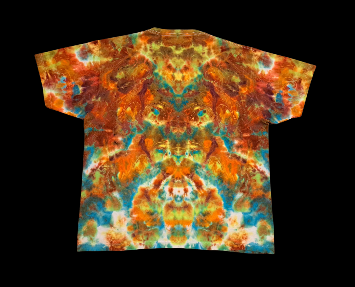 1702 X-Large Soft Cotton Tie Dye T Shirt