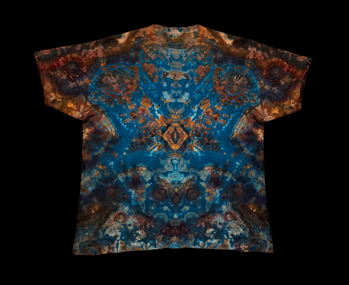 1693 X-Large Soft Cotton Tie Dye T Shirt