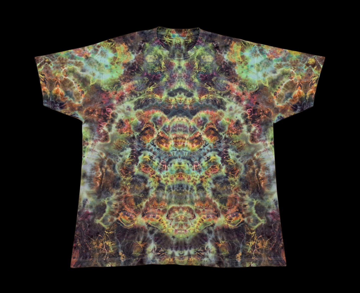 1639 X-Large Soft Cotton Tie Dye T Shirt