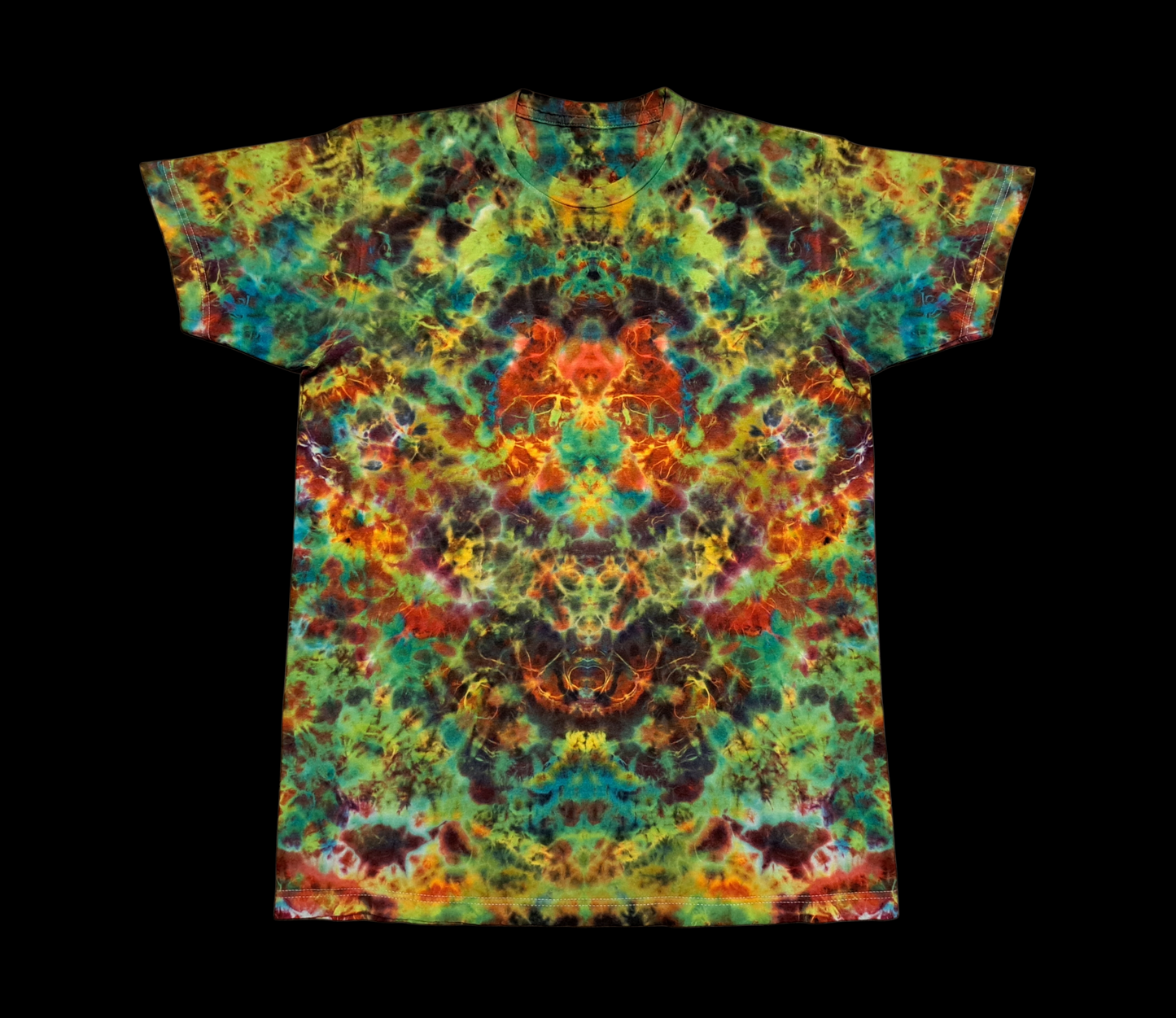 1698 Medium Soft Cotton Tie Dye T Shirt