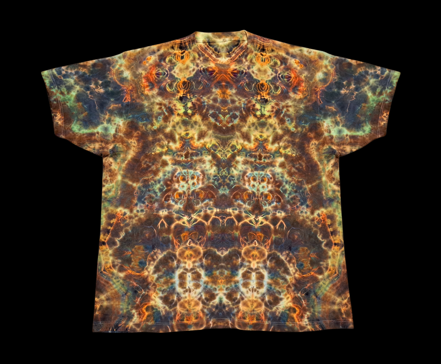 1629 X-Large Soft Cotton Tie Dye T Shirt