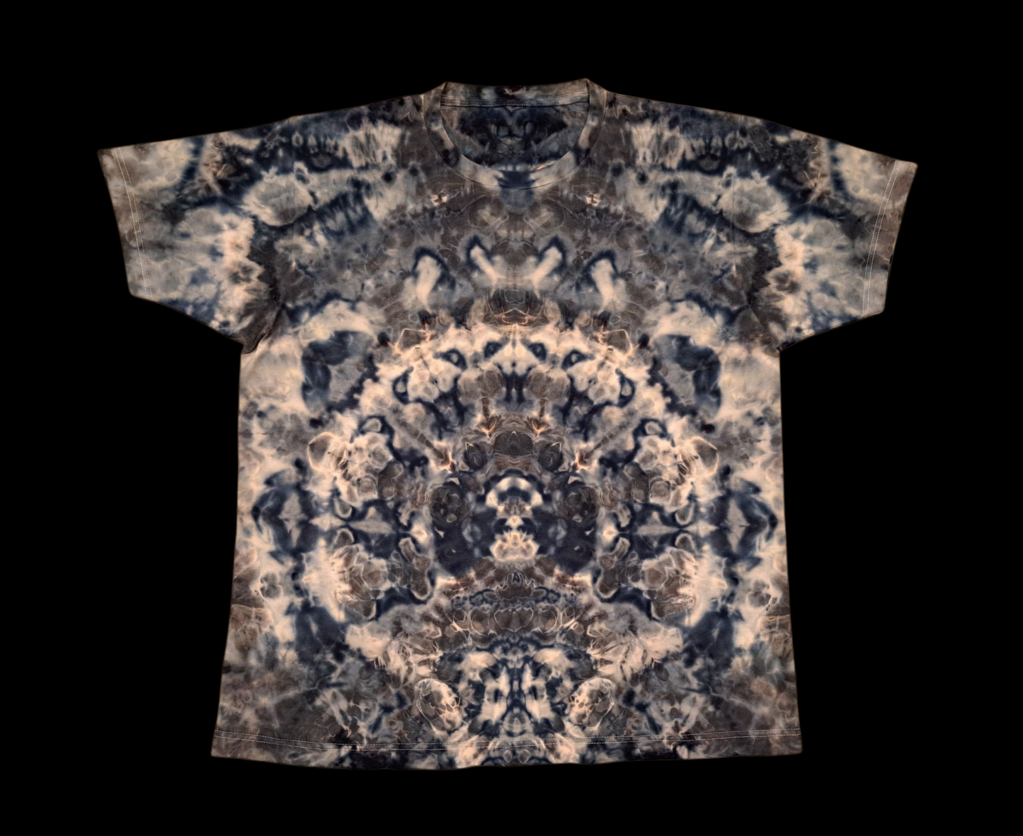 1607 Large Soft Cotton Tie Dye T Shirt