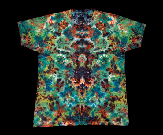 1531 Large Soft Cotton Tie Dye T Shirt