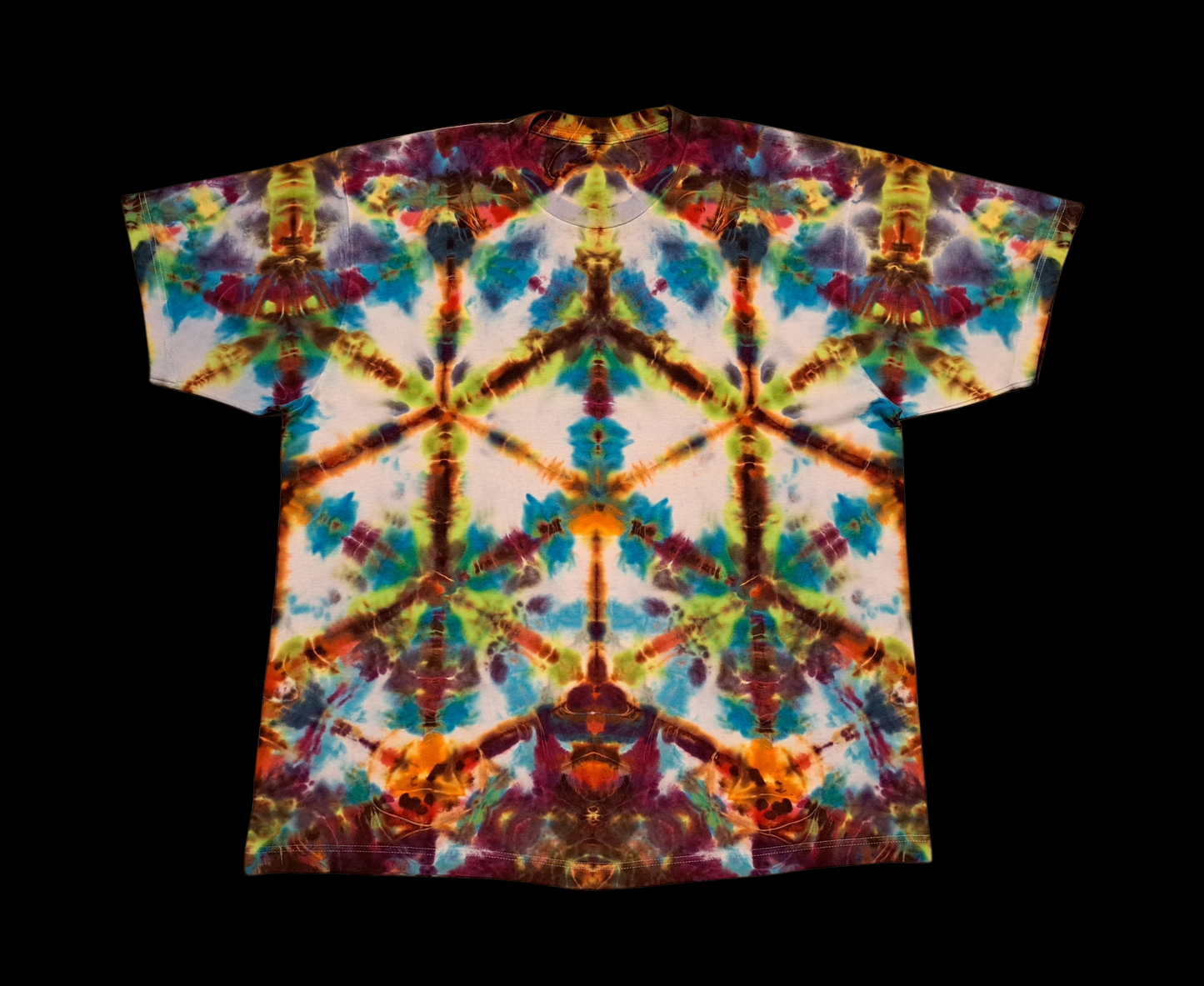 1689 X-Large Soft Cotton Tie Dye T Shirt