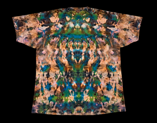 1485 X-Large Soft Cotton Tie Dye T Shirt