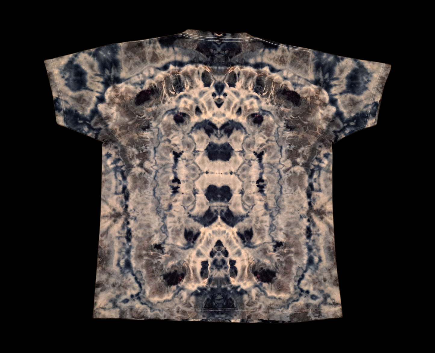 1607 Large Soft Cotton Tie Dye T Shirt