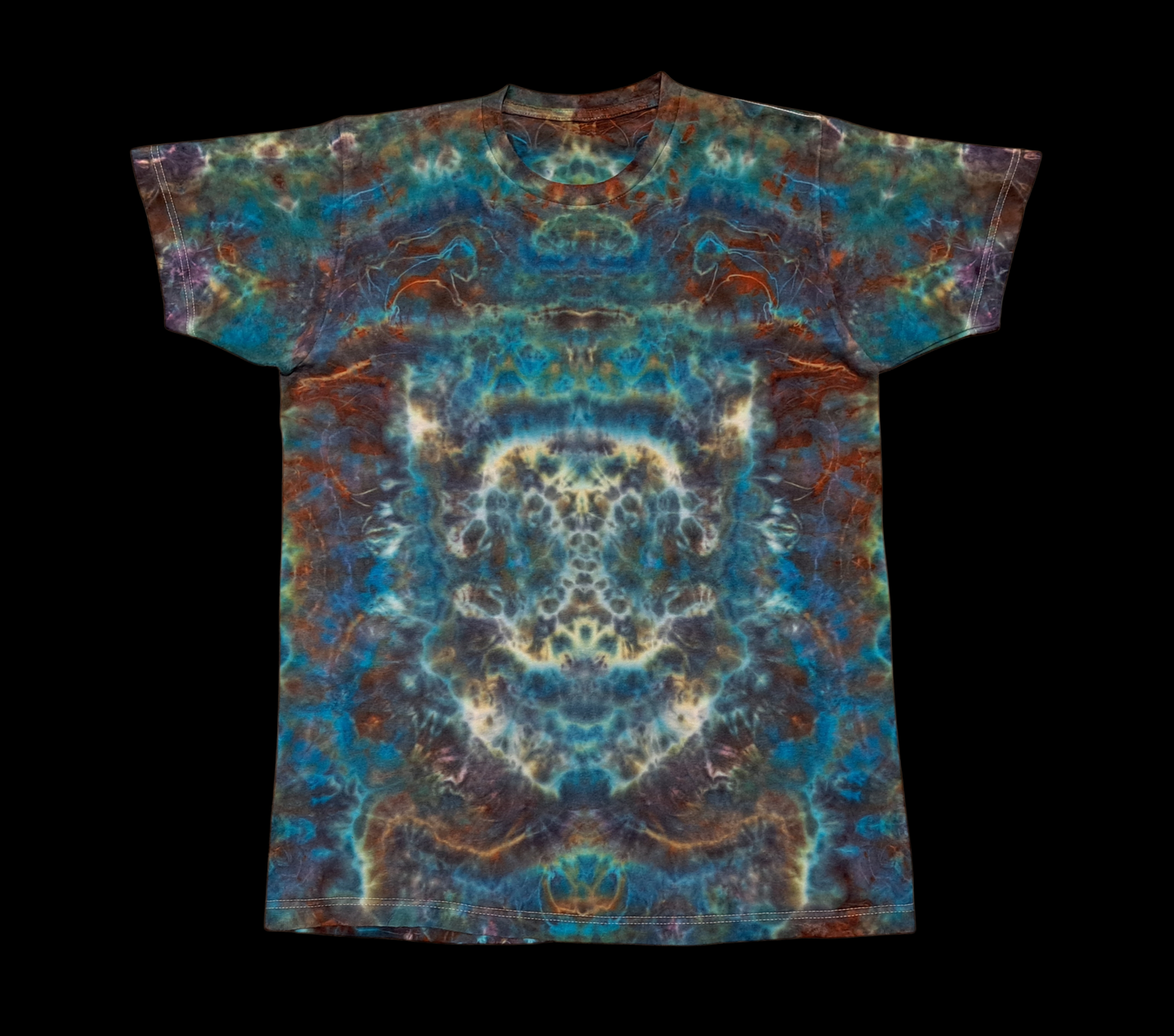 1676 Medium Soft Cotton Tie Dye T Shirt