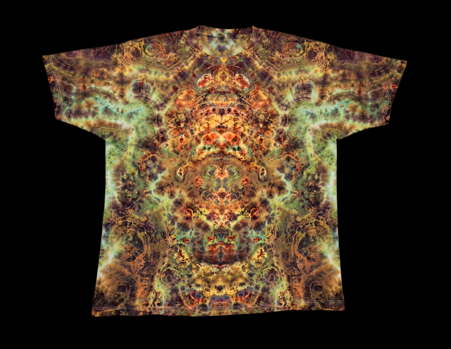 1672 X-Large Soft Cotton Tie Dye T Shirt