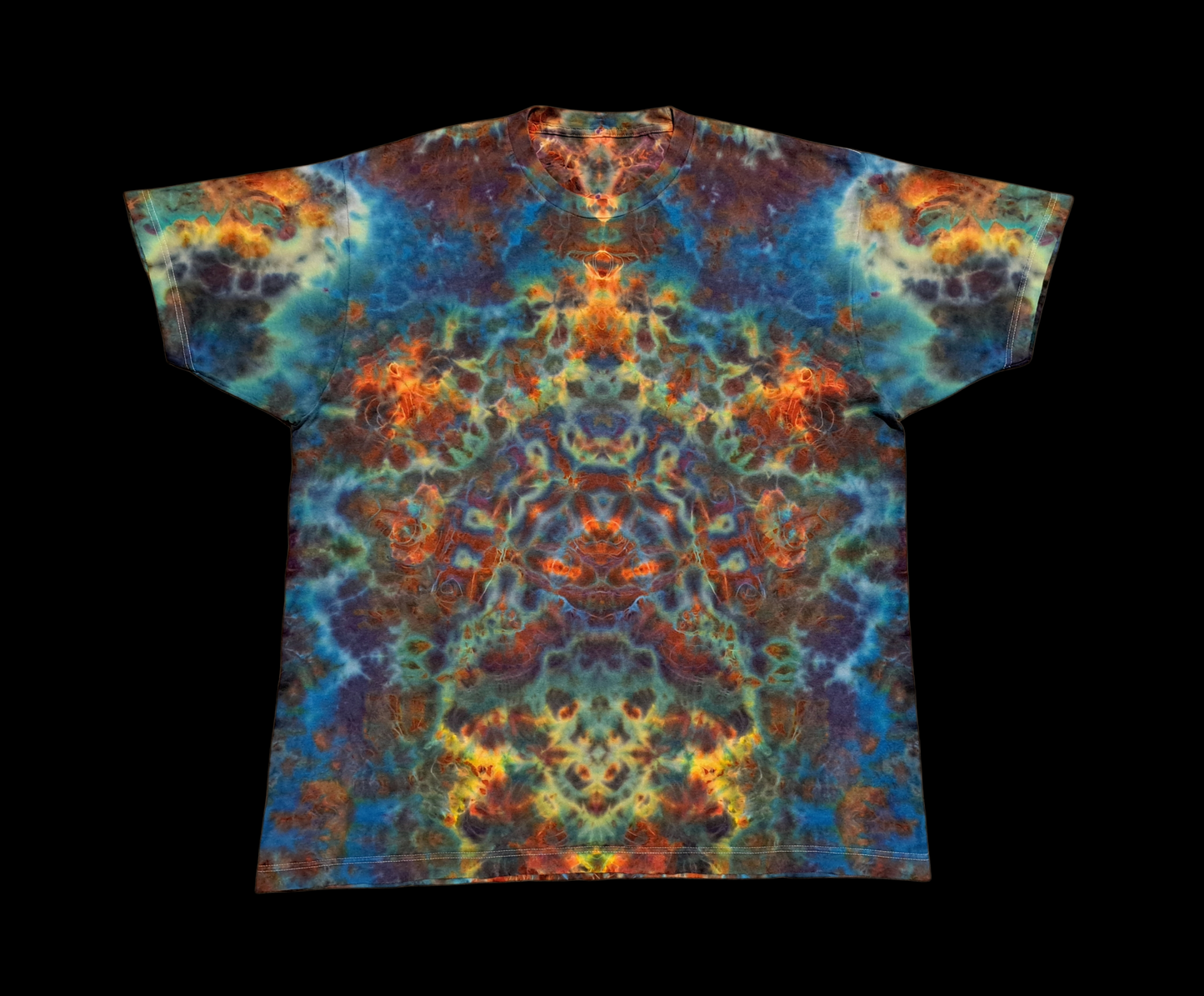 1706 X-Large Soft Cotton Tie Dye T Shirt
