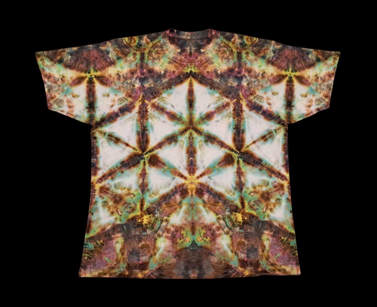 1621 BLEMISHED SEE LAST PIC X-Large Soft Cotton Tie Dye T Shirt