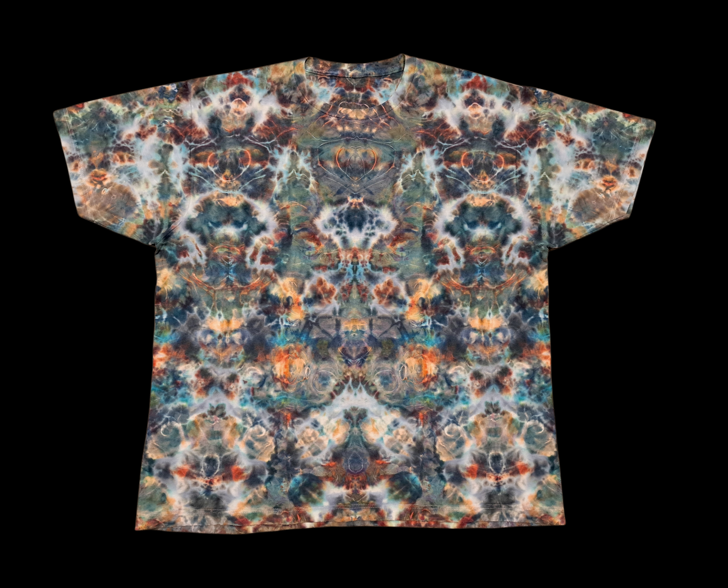 1636 X-Large Soft Cotton Tie Dye T Shirt