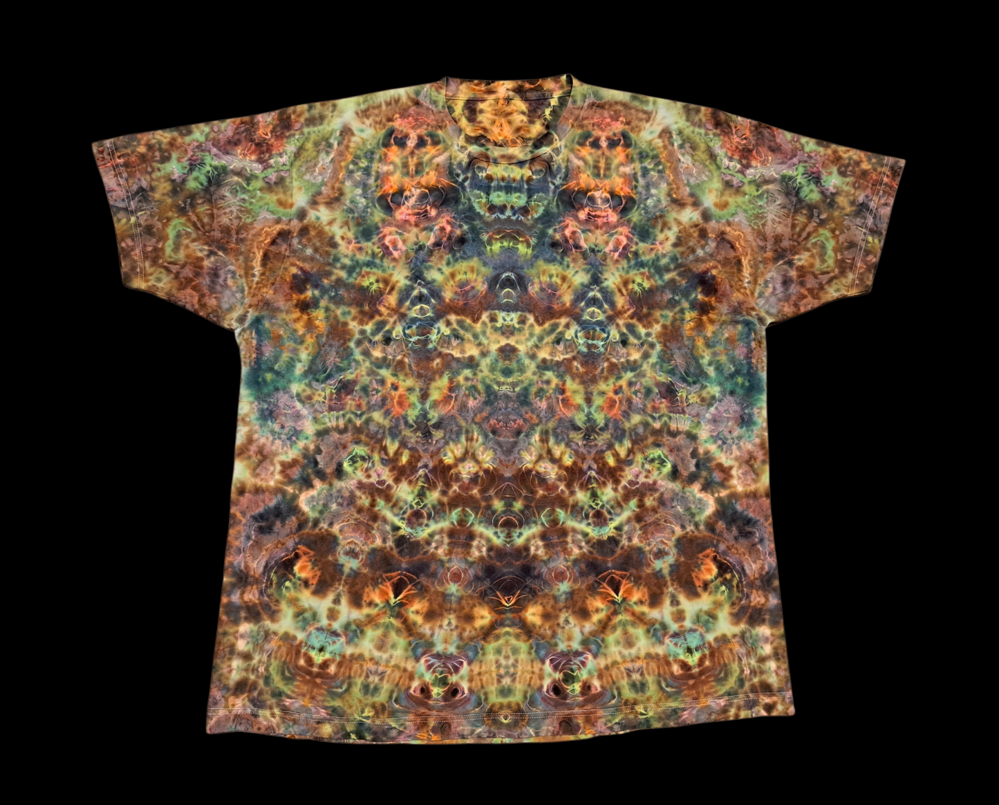 1635 X-Large Soft Cotton Tie Dye T Shirt