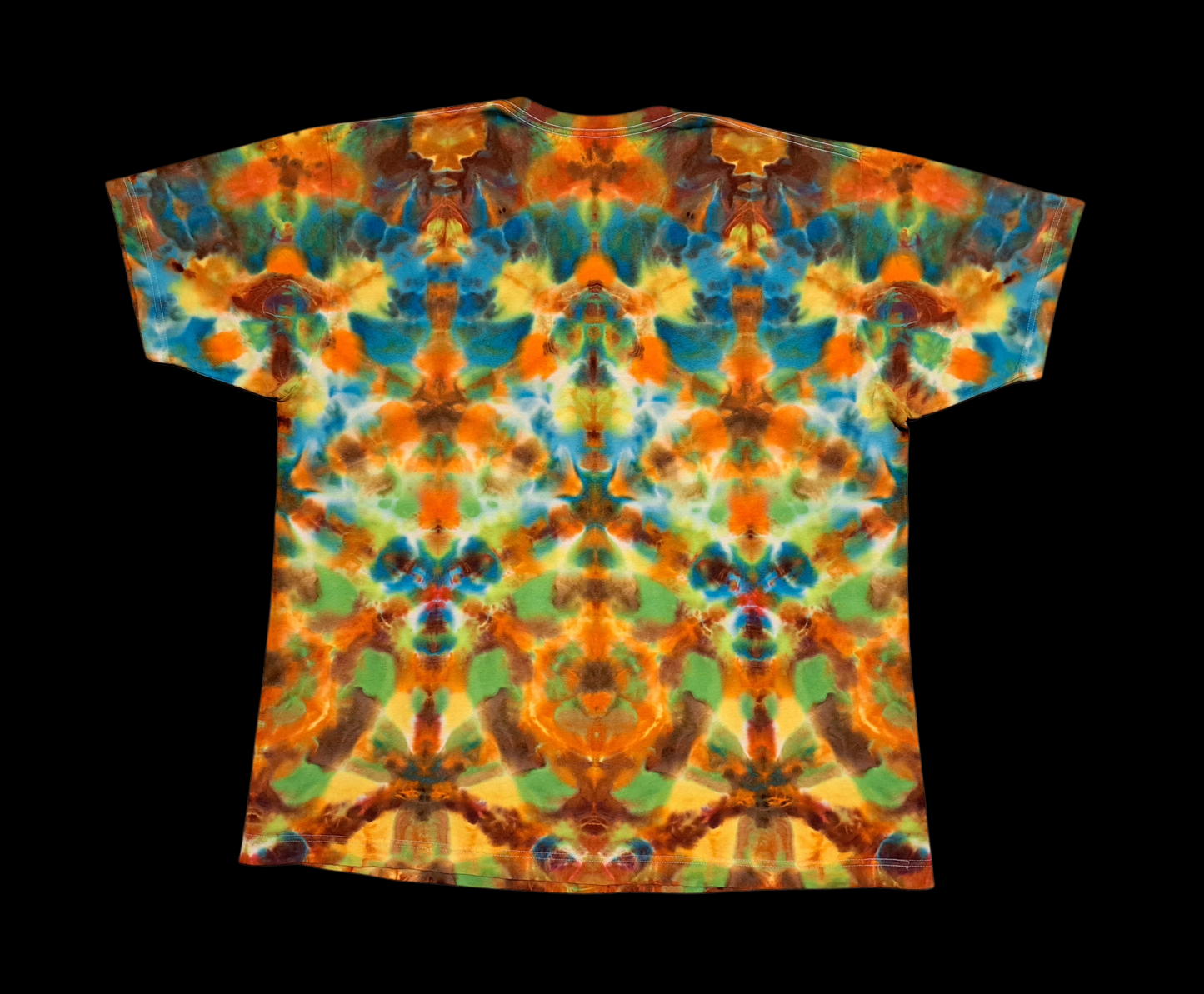 1696 X-Large Soft Cotton Tie Dye T Shirt