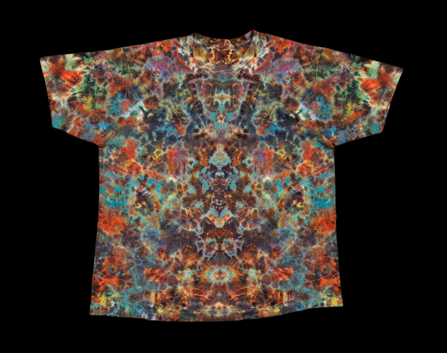 1641 BLEMISHED SEE LAST PIC! X-Large Soft Cotton Tie Dye T Shirt