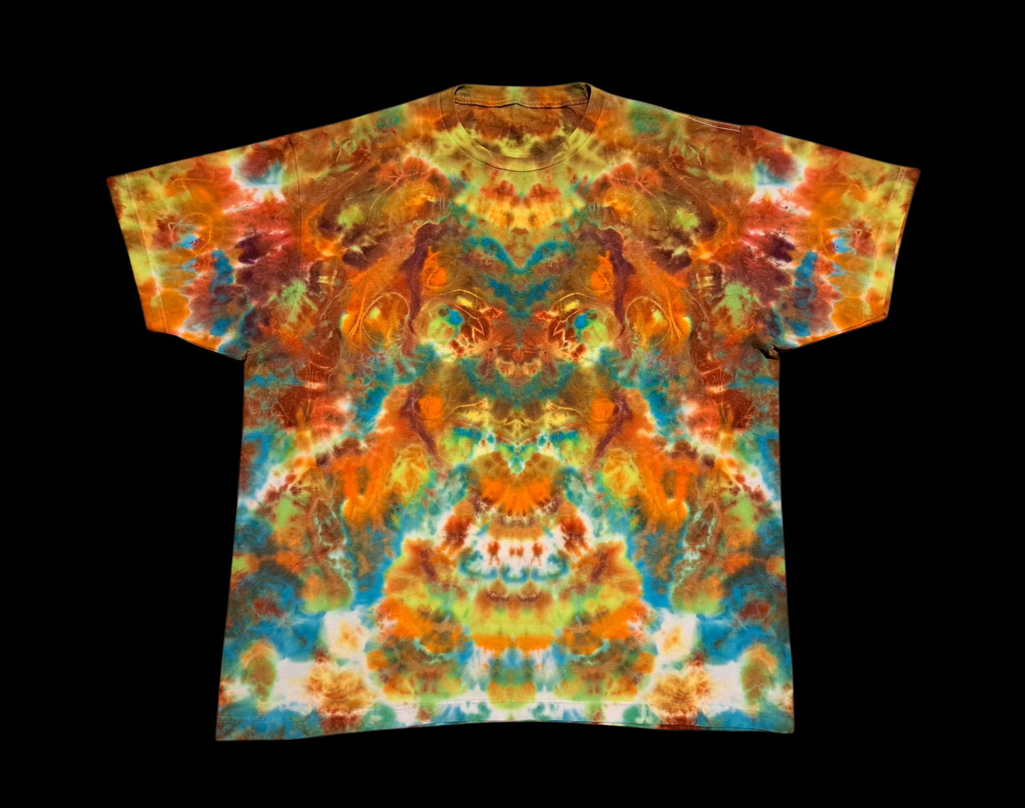 1702 X-Large Soft Cotton Tie Dye T Shirt