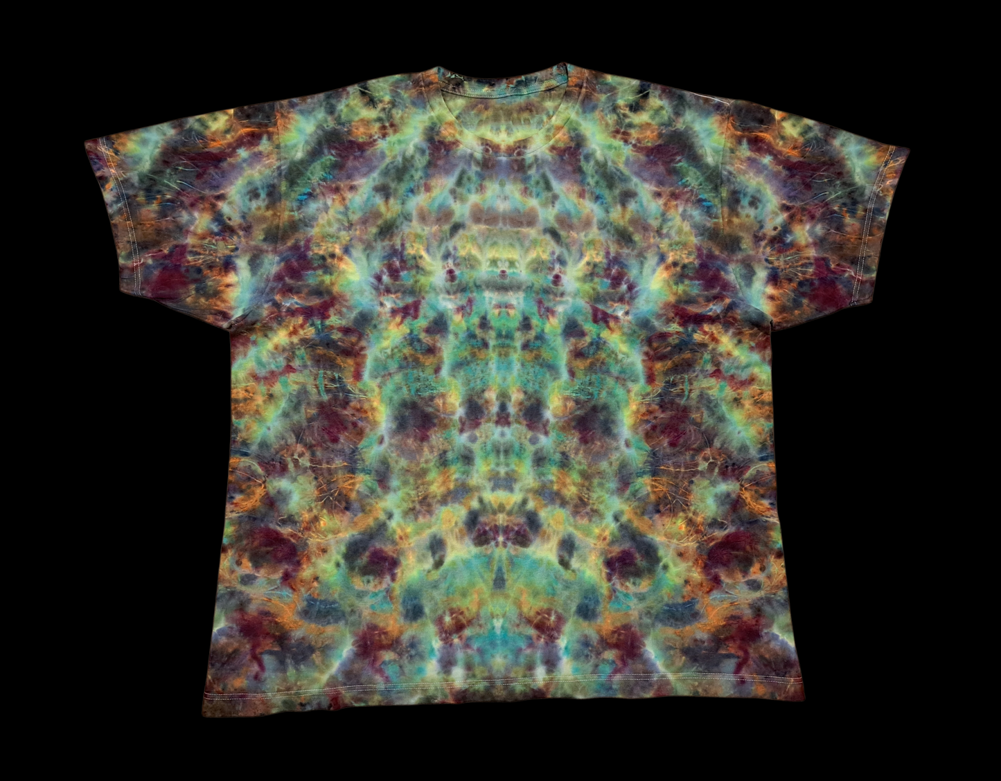 1677 X-Large Soft Cotton Tie Dye T Shirt