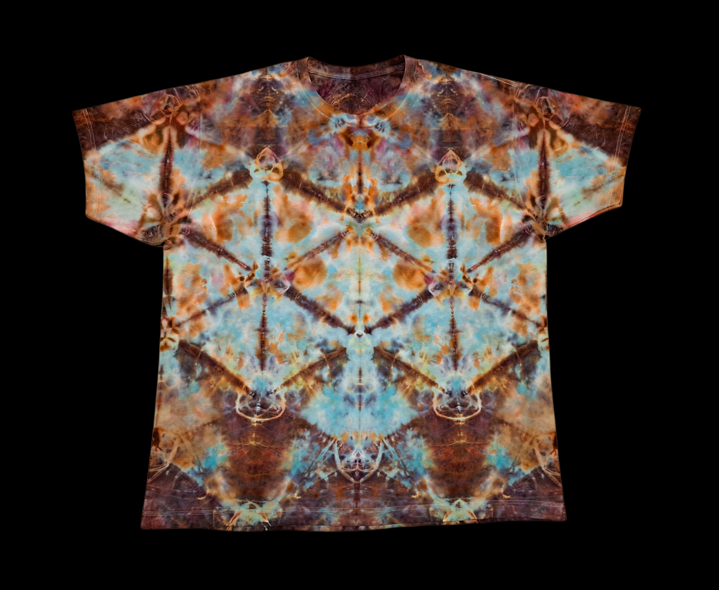 1673 X-Large Soft Cotton Tie Dye T Shirt